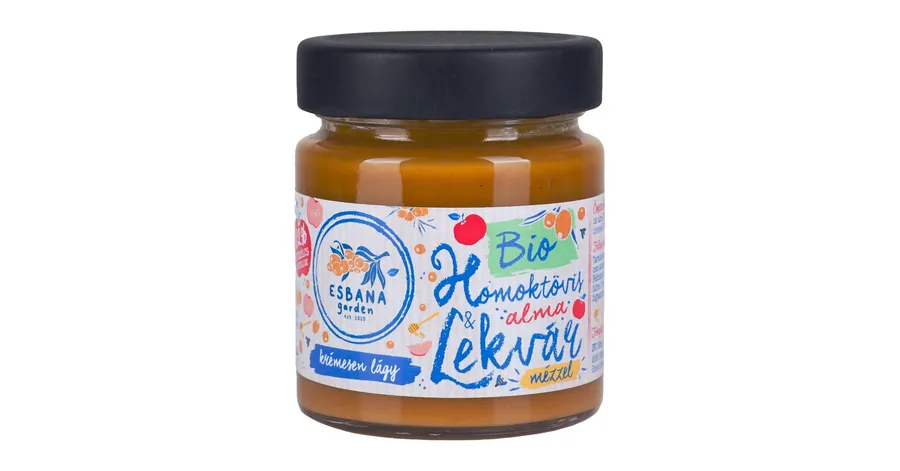 Bio jablkový džem s rakytníkom a medom 190 g
