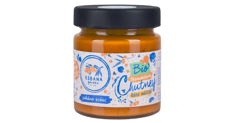 Bio rakytníkové chutney s lipovým medom 190 g
